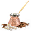 Grape Design Copper Coffee Pot - CRYSTALIA GLASS